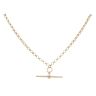 9ct Yellow Gold Belcher T-Bar Chain 20"