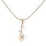 18ct Yellow Gold 0.30ct Diamond Pendant And Chain 16"