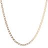 9ct Yellow Gold Double Curb Chain 18"