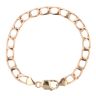9ct Yellow Gold Square Curb Bracelet 8.5"