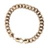 9ct Yellow Gold Curb Bracelet 8.5"