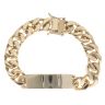 9ct Yellow Gold ID Bracelet 8"