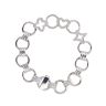 18ct White Gold 0.30ct Brilliant Cut Diamond Bracelet 7"