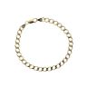 9ct Yellow Gold Curb Bracelet 8.5"