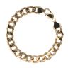 9ct Yellow Gold Curb Bracelet 8.5"