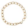 9ct Yellow Gold Fancy Bracelet 8"