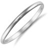 Mint Of London 925 Silver D Shape Slave Bangle