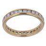 18ct Yellow Gold 0.60ct Brilliant Cut Diamond Full Eternity Ring