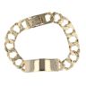 9ct Yellow Gold ID Bracelet 8"