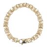 9ct Yellow Gold Byzantine Bracelet 8"