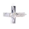 Silver Crucifix Ring by Icesia
