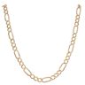 9ct Yellow Gold Figaro Chain 24"