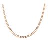 9ct Yellow Gold Curb Chain 18"