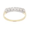 18ct Yellow Gold 0.50ct Diamond Half Eternity Ring