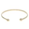 9ct Yellow Gold Plain Torque Bangle