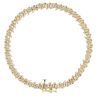 14ct Yellow Gold 1.75ct Diamond Fancy Bracelet 7"