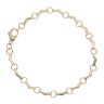 9ct Yellow Gold Wave Fancy Bracelet 7"