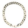 9ct Yellow Gold Curb Bracelet 8.5"