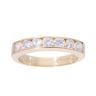 9ct Yellow Gold Cubic Zirconia Eternity Ring