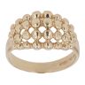 9ct Yellow Gold Five Row Keeper Ring