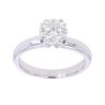14ct White Gold 1.15ct Brilliant Cut Diamond Solitaire Ring