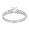 18ct White Gold 0.37ct Diamond Solitaire Ring