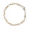 9ct Yellow Gold Fancy Bracelet 8"