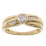 18ct Yellow Gold 0.33ct Brilliant Cut Diamond Solitaire Ring