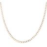 9ct Yellow Gold Curb Chain 18"