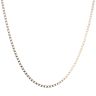 9ct Yellow Gold Curb Chain 20"