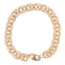 9ct Yellow Gold Fancy Bracelet 8.5"