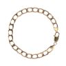 9ct Yellow Gold Curb Bracelet 8"