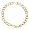 9ct Yellow Gold Curb Bracelet 9"