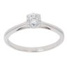 18ct White Gold 0.35ct Diamond Solitaire Ring