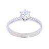 18ct White Gold 0.50ct Brilliant Cut Diamond Solitaire Ring