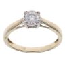 9ct Yellow Gold 0.33ct Diamond Solitaire Ring