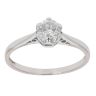18ct White Gold 0.50ct Diamond Solitaire Ring