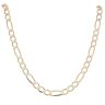 9ct Yellow Gold Figaro Chain 18"