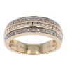 9ct Yellow Gold Diamond Eternity Ring by Anya Belle