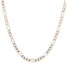 9ct Yellow Gold Figaro Chain 20"