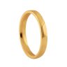 22ct Yellow Gold Flat court gold band size Size