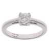 18ct White Gold 0.40ct Princess Cut Diamond Solitaire Ring