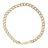 18ct Yellow Gold Curb Bracelet 9.5"