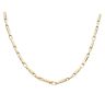 14ct Yellow Gold Belcher Bar Link Chain 24"