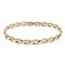 9ct Yellow Gold Plain Twist Bangle