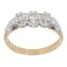 18ct Yellow Gold 0.15ct Diamond Trilogy Ring