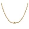 14ct Yellow Gold Monaco Spin Plain Lock Twist Chain 20"