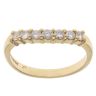 18ct Yellow Gold 0.30ct Diamond Wishbone Ring