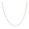 9ct Yellow Gold Figaro Chain 18"