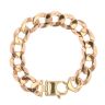 9ct Yellow Gold Curb Bracelet 9"